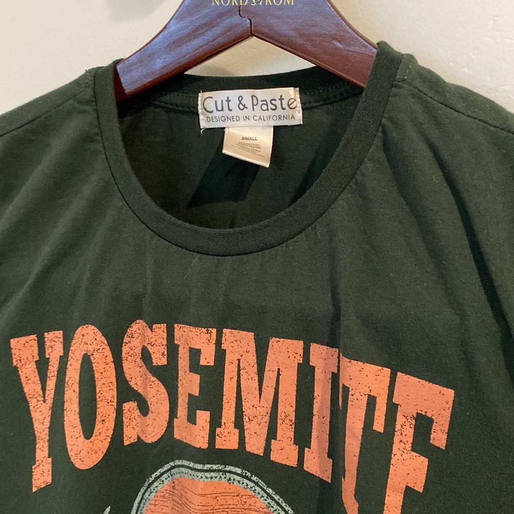 Cut & Paste Yosemite National Park Tee Sz Small - Picture 3 of 6